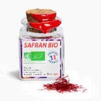 Safran bio 0,5 Gr - Epice - Cuisine - FR-BIO-09