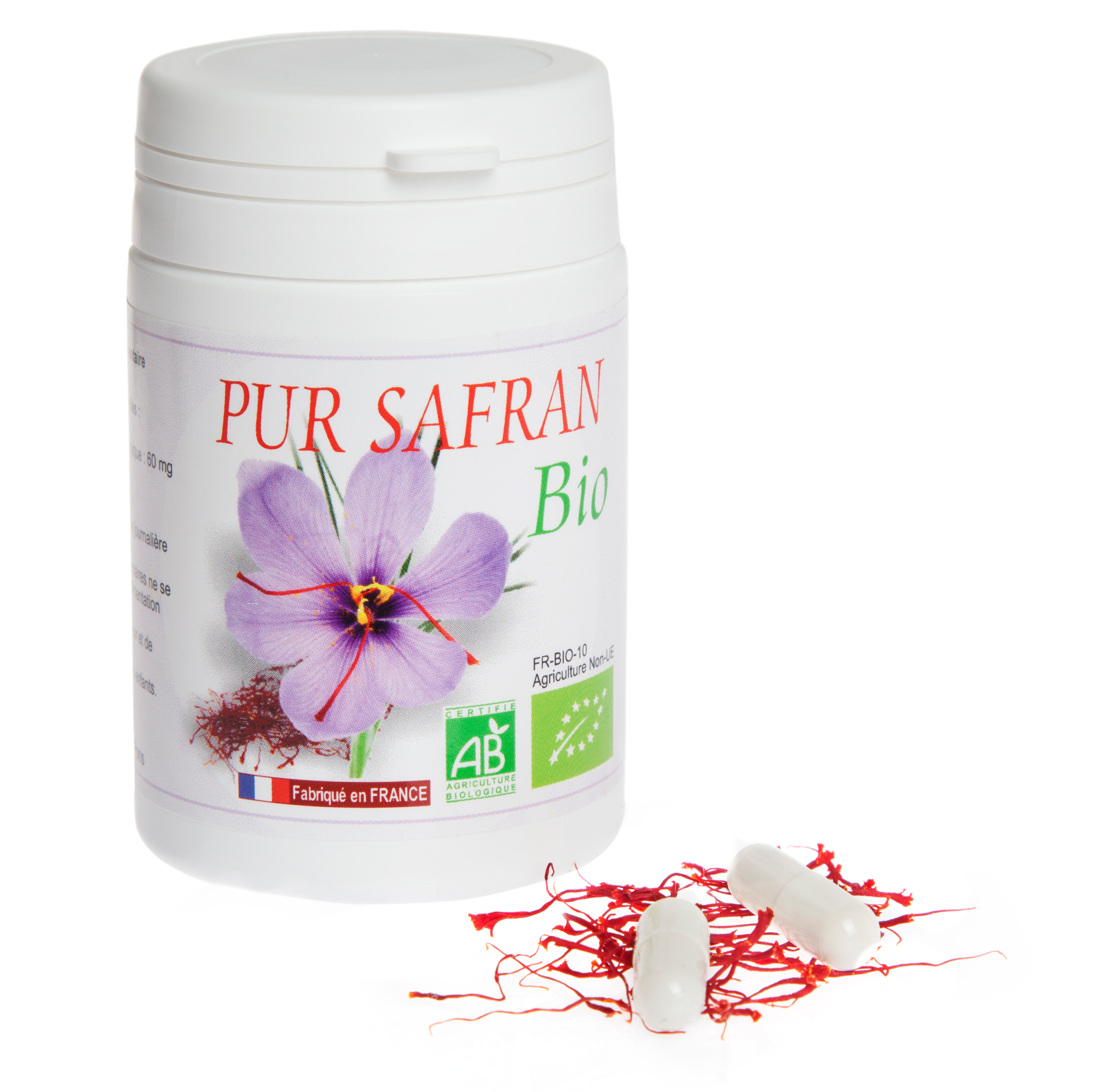 Safran Médicinal Bio - Gélules - Traitement 100% Naturel